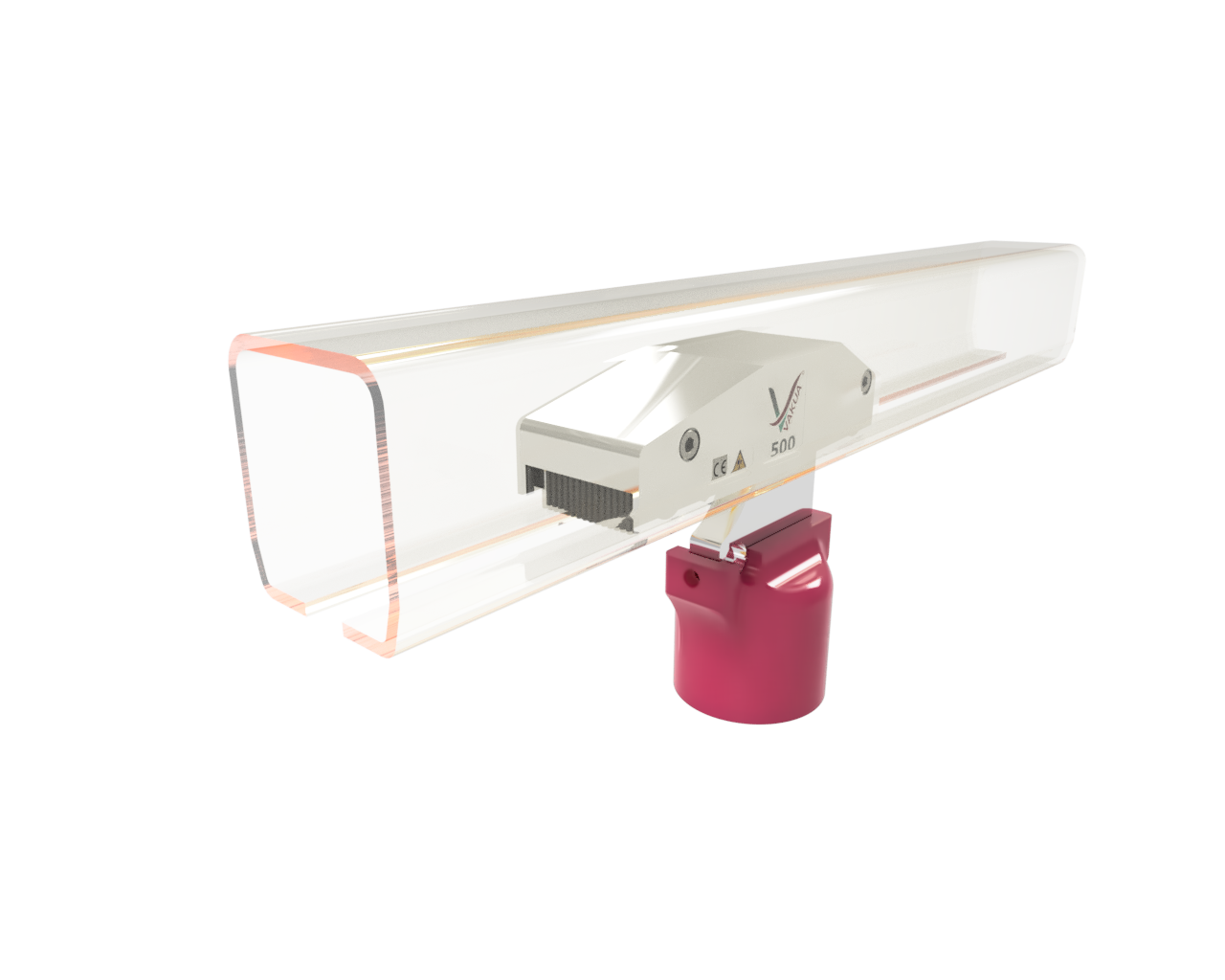 VAKUA in Laufschiene VAKUA reinigt Laufschienen von innen